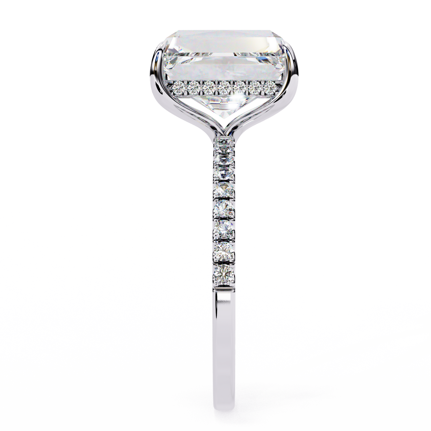 elegant round cut solitaire engagement ring in 14k gold – timeless symbol of love