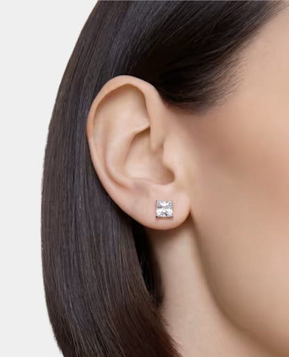 Princess Cut Diamond Stud Earrings