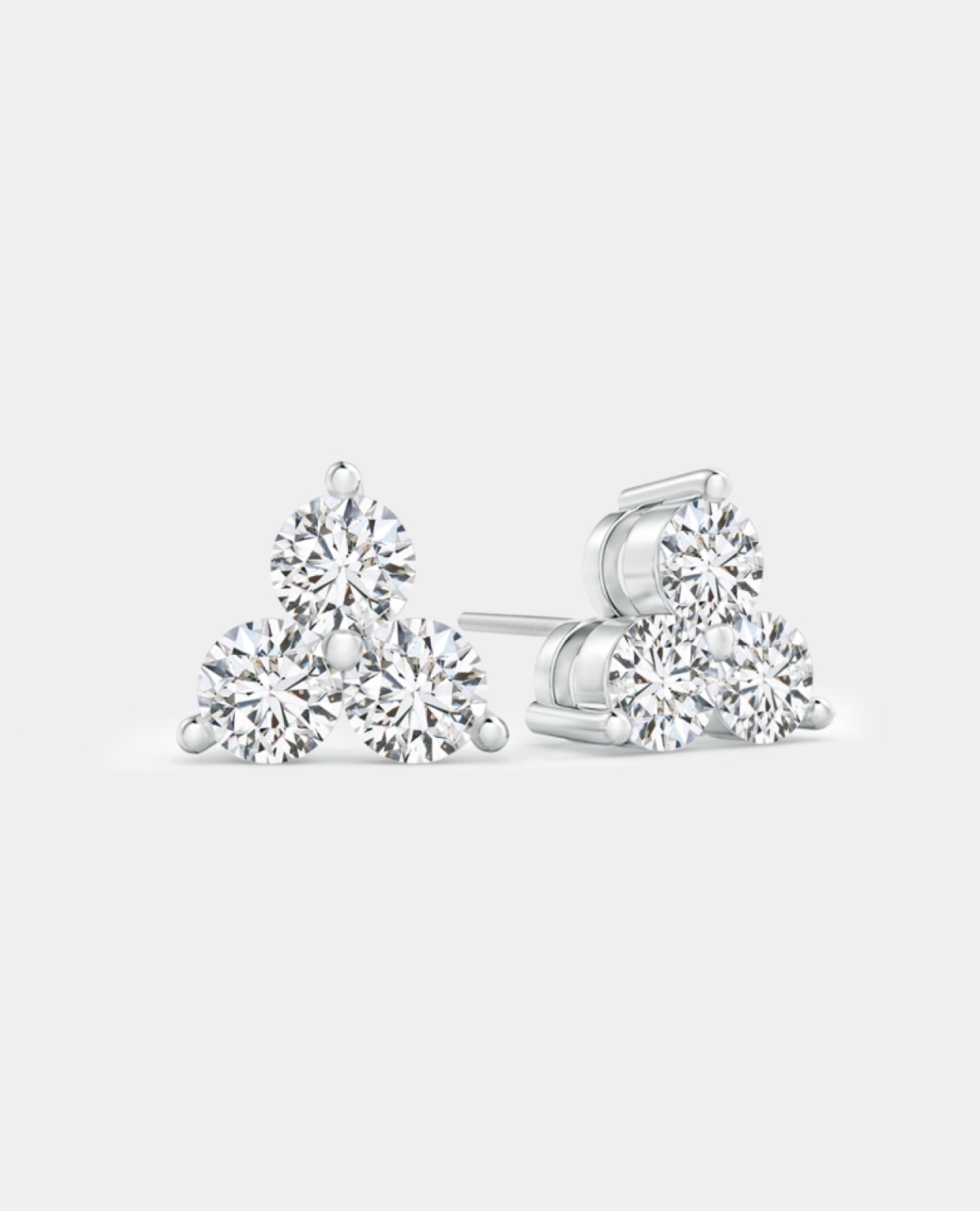 empire cluster stud earrings