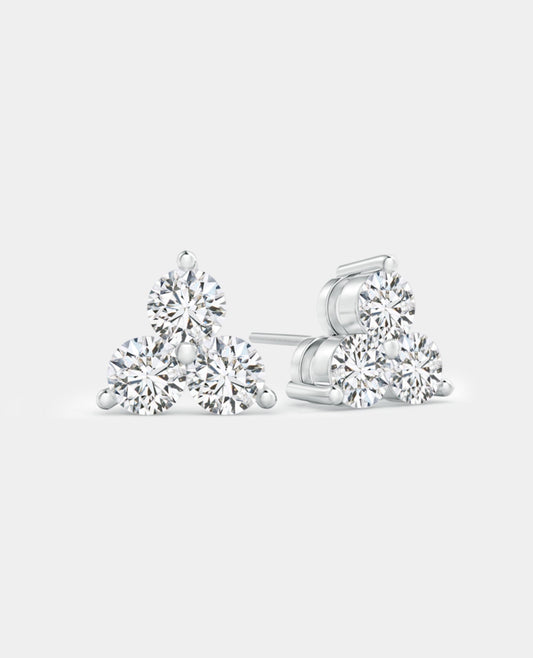 Empire Cluster Stud Earrings
